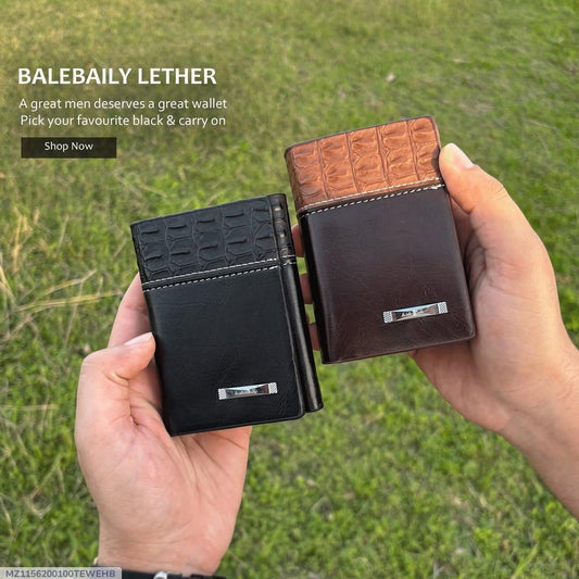 Trifold Men's Wallet High Quality
