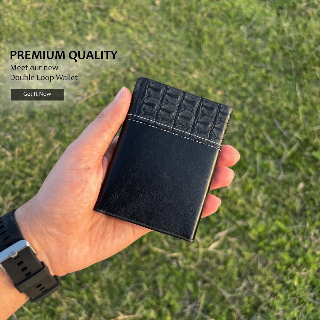 Trifold Men's Wallet High Quality