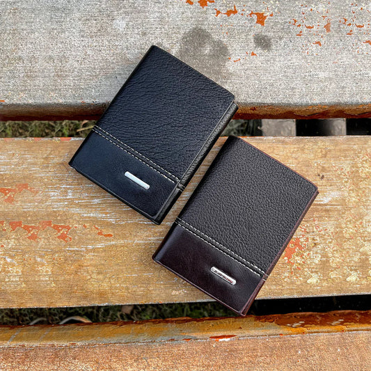 Mini Thin Trifold Wallet For Mens